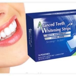 Teeth whitening strips - strips voor witte tanden - tanden bleken thuis