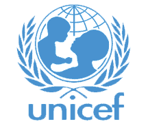 Dit is een foto met het logo van Unicef