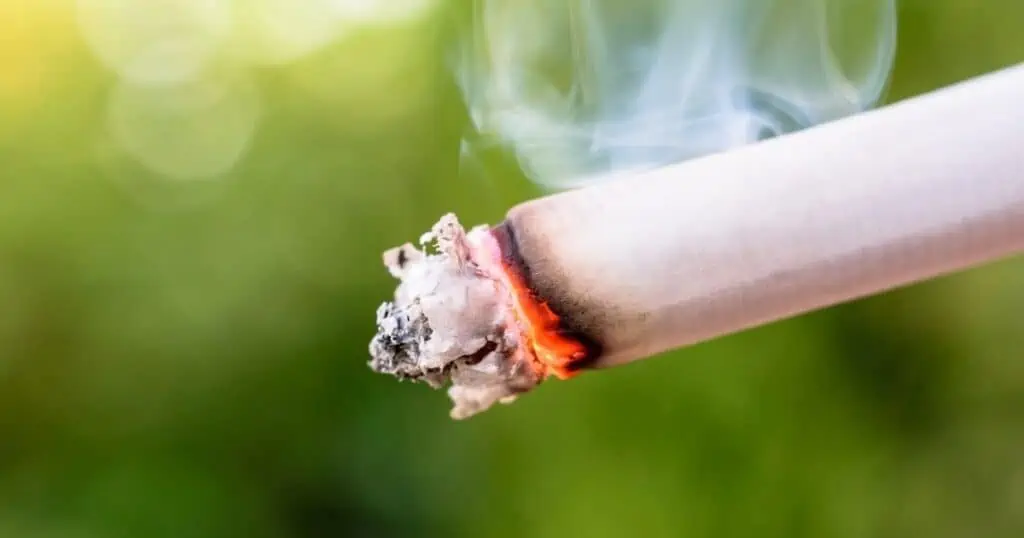 Afbeelding van een sigaret - roken