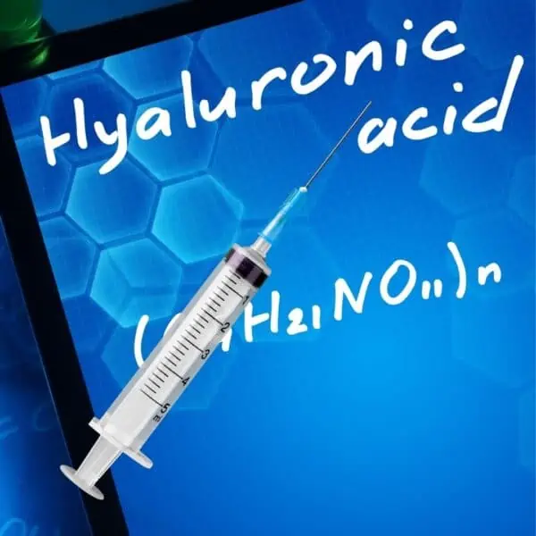 Dit is een afbeelding van hyaluronzuur filler