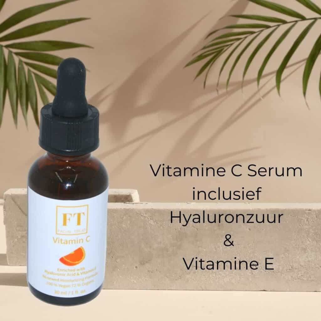 Dit is een flesje Vitamine c serum 30 ml. Het serum vitamine c is een gezichtsverzorgingsproduct en zit een bruin glazen flesje, vitamine c serum huid serum, Vitamine c serum 30 ml, beste vitamine c serum, ascorbinezuur, gezichtsserum, stralende huid