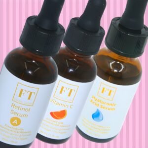 Serum Voordeelpakket Retinol, Hyaluronzuur, Vitamine c serum
