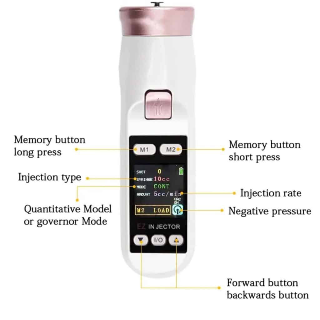 mesogun display EZ beauty 1000