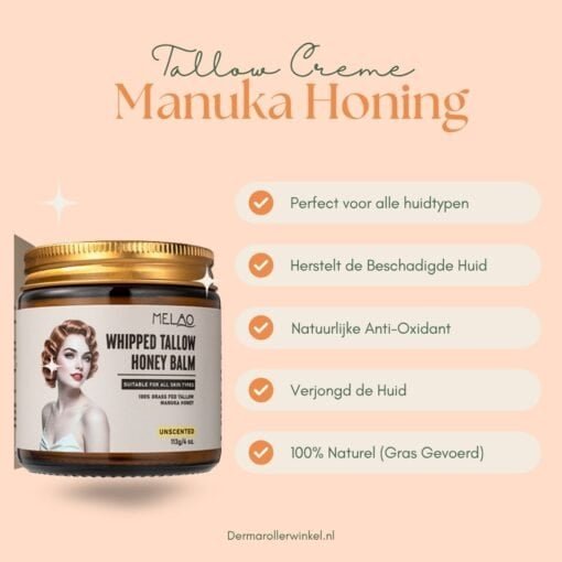 tallow crème balm 113 gram, de voordelen op een rijtje