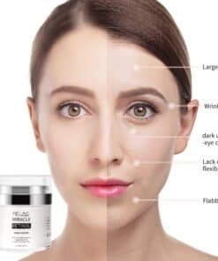 retinol creme met carnosine, hyaluronzuur, vitamine e, gezicht van een vrouw, voordelen retinol creme