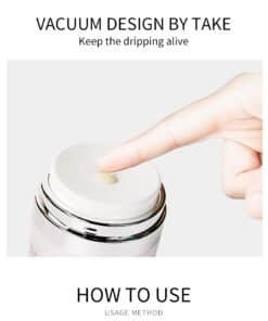 retinol creme met carnosine, hyaluronzuur, vitamine e, gezicht van een vrouw, hoe te gebruiken