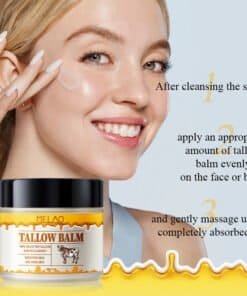 tallow balm met wilde honing 60 gram hoe de balm te gebruiken, in 3 stappen uitgelegd