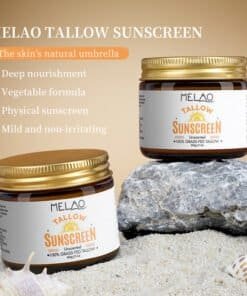 tallow creme zonnebrand 60 gram, 2 potjes