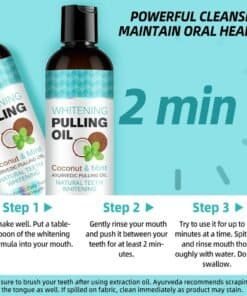 oil pulling whitening