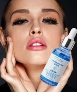 Koper Serum Peptide op vrouwelijk model